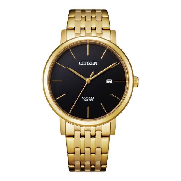 Mens Black Dial Analog Citizen Watch BI5072-51E