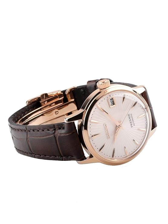 Womens Automatic Rose Gold Seiko Prestige Watch SRP852J1