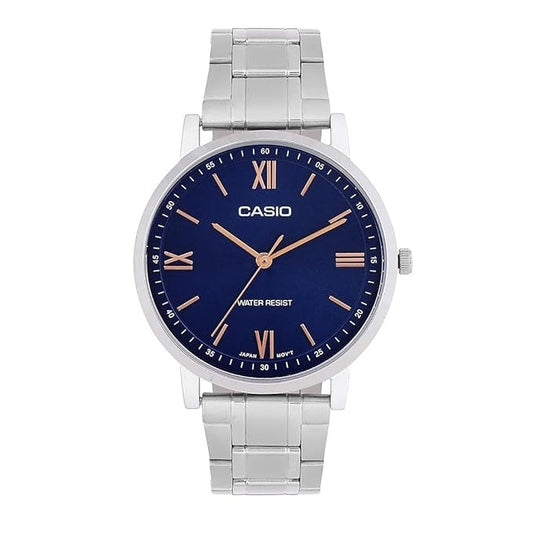 Casio Enticer Blue Dial Men Watch A2154 MTP-SN1D-2A