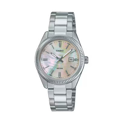 Casio Enticer White Dial Women Watch A2364 LTP-1302DS-4AVDF