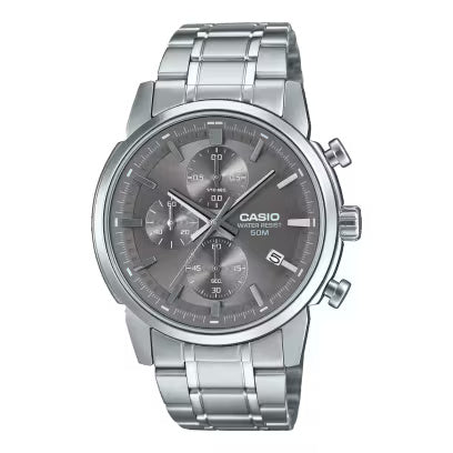 Casio Enticer Men Brown Dial Watch A2306 MTP-E510D-8AVDF