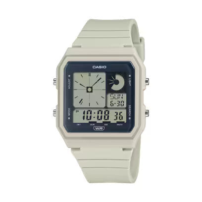 Casio LF-20W Off White Unisex Digital Watch D315 LF-20W-8A