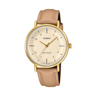 Casio Enticer Gold Dial Women Watch A2426 LTP-VT03GL-4BDF