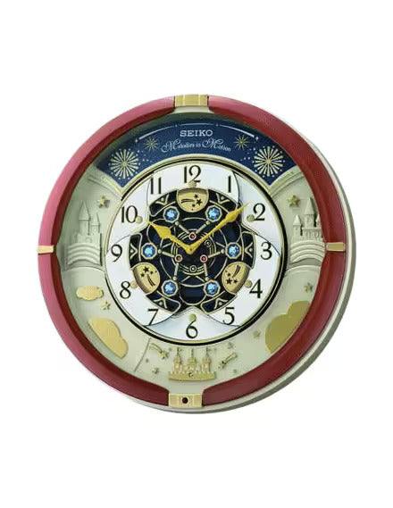 QXM378BT Seiko Plastic Melodies in Motion Clock