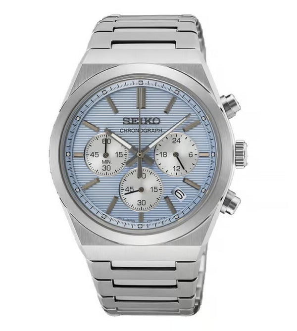 Mens 40 mm Seiko Sports Quartz Chronograph SSB459P1