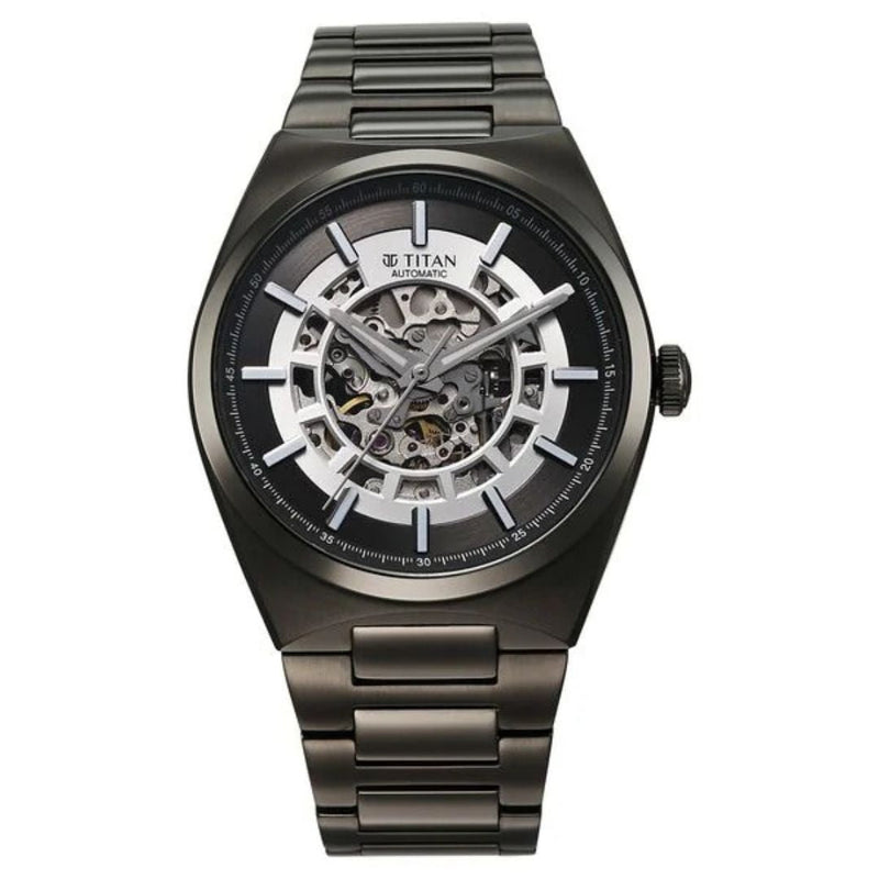 Titan Analog 90221QM02 Black Watch