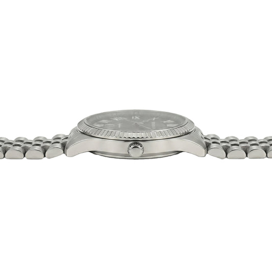 Romanson Silver Men Watch TM3BS190MMWBK