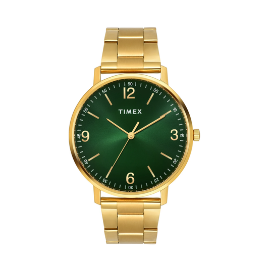 Timex Trendline Green Dial Men's Watch TW0TG8027