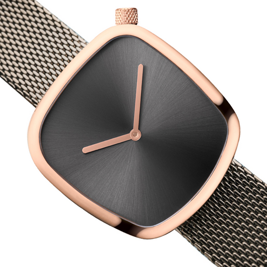 BERING Pebble Grey Womens Watch 18034-369