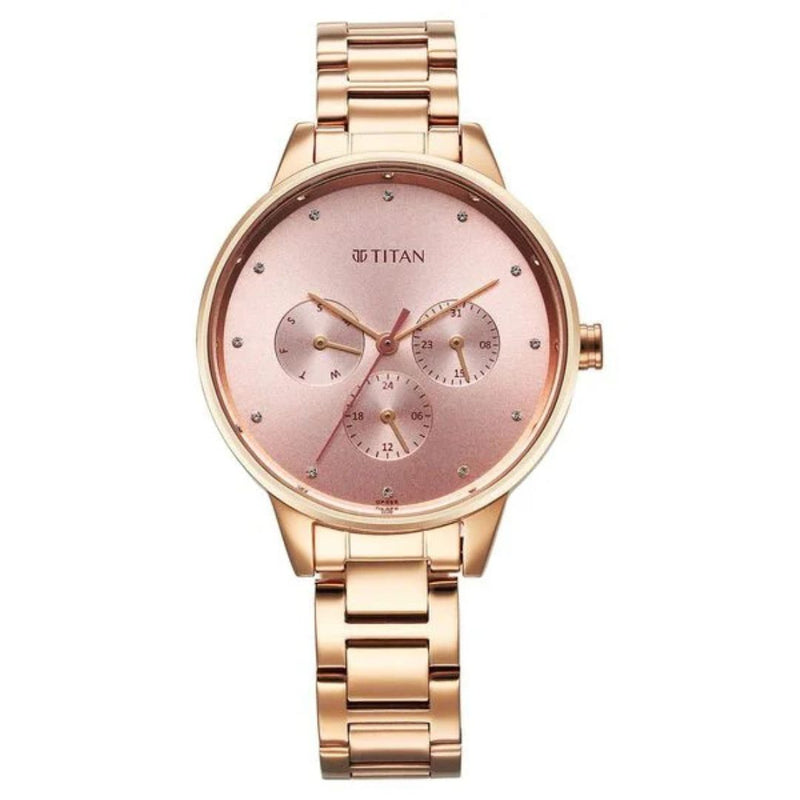 Titan Rose Gold 2648WM08 Watch