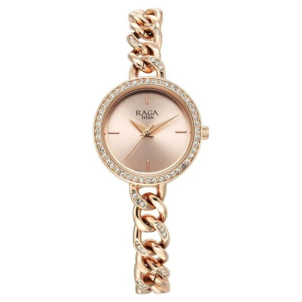 Rose Gold NT95288WM01 Titan Watch