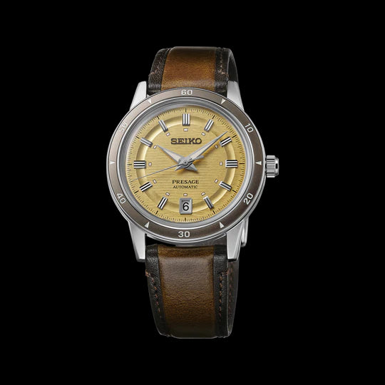 Golden Yellow Seiko Presage Style 60s (SRPL75J1)
