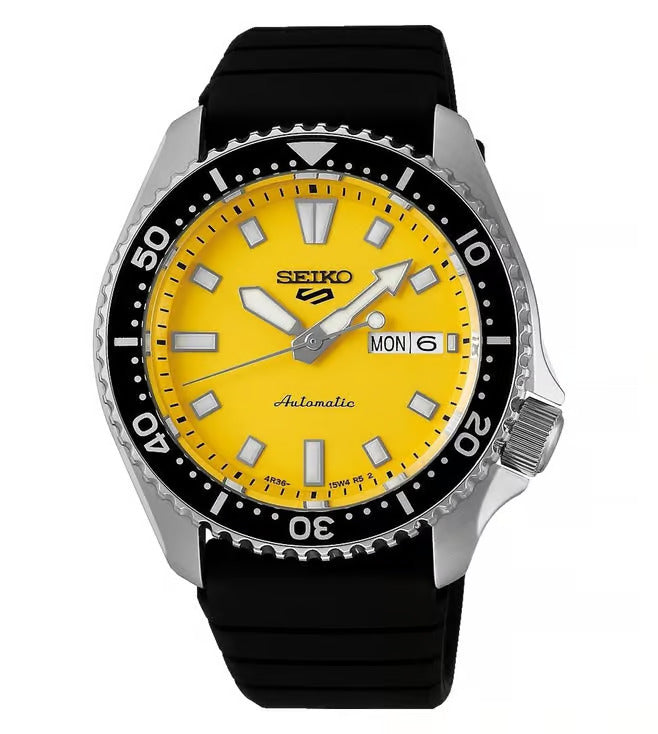Mens 42.5 mm Seiko 5 Sports Automatic SRPL87K1