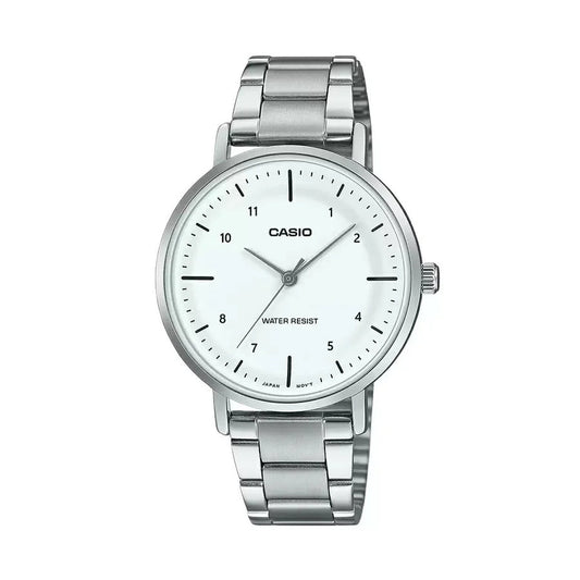 Casio Enticer White Dial Women Watch A2424 LTP-VT03D-7BDF