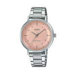 Casio Enticer Pink Dial Women Watch A2423 LTP-VT03D-4BDF