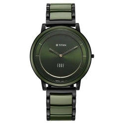 Titan Green 1878KD05 Stylish Watch