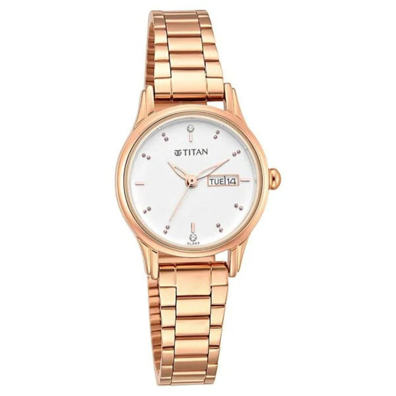 Womens NT2656WM01 Lagan Titan Watch