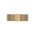 Classic Mesh Gold Case With Black Dial Watch DW00100631K