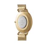 Classic Mesh Gold Case With Black Dial Watch DW00100631K