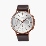 Casio Enticer Analog White Dial Men’s Watch – MTP-E321RL-5AVDF (A1850)