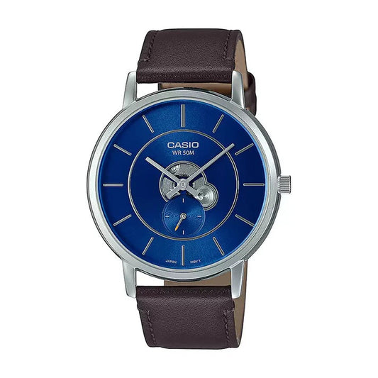 Casio Enticer Analog Blue Dial Men’s Watch –(A2131) MTP-B130L-2AVDF