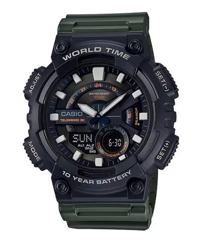 Casio Youth AD223 Green Watch