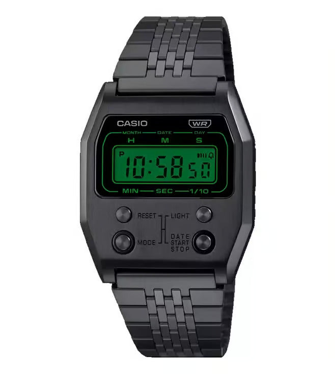 Casio Vintage Black Digital Dial Unisex Watch – A1100B-1DF (D325)