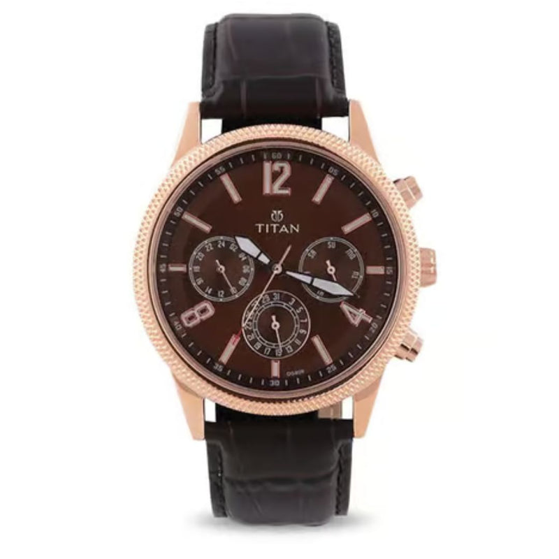 Titan 1734WL01 Mens Luxe Watch