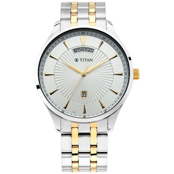 Titan Mens 90127BM01 Watch