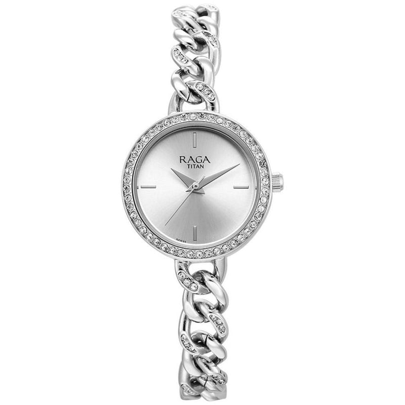 Womens 95288SM01 Silver Watch
