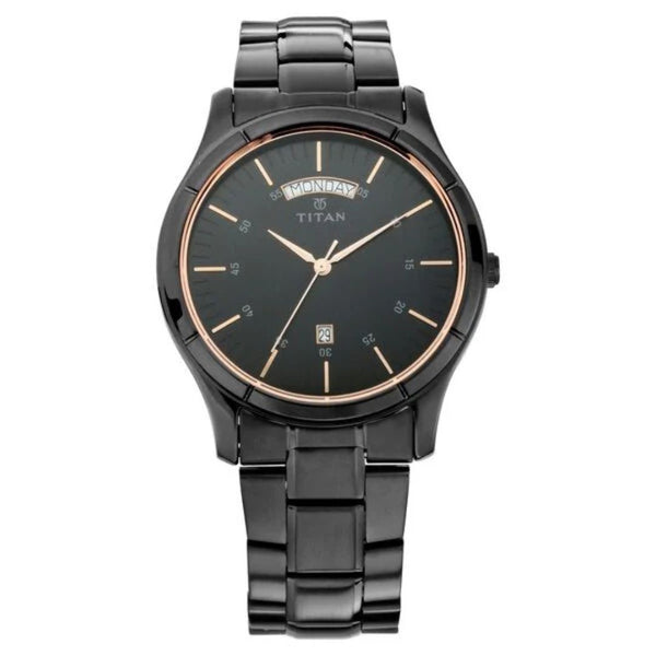 Titan Quartz NS1767NM01 Black Watch
