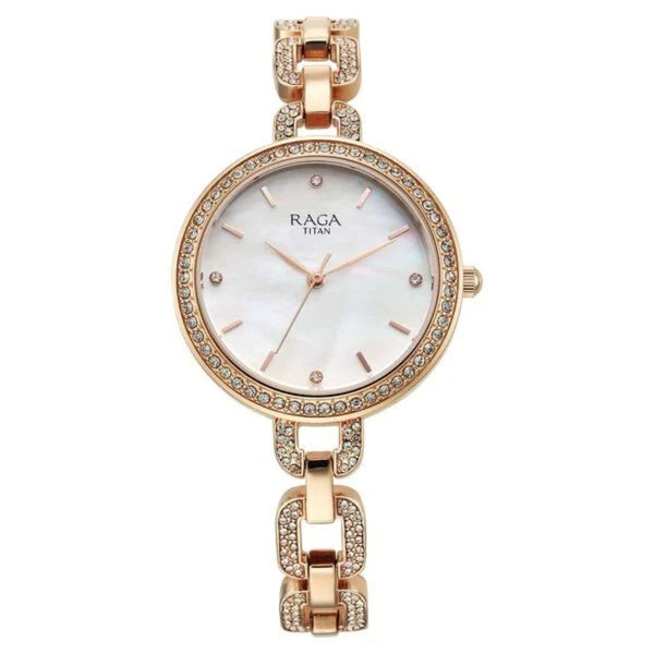 Womens 95272WM01 Pearl Watch