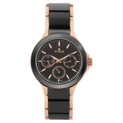 Titan Quartz 90089KD02 Mens Watch