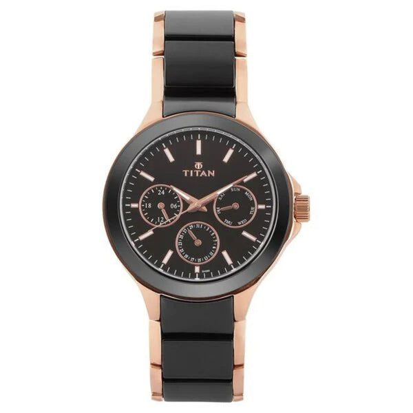 Titan Quartz 90089KD02 Mens Watch