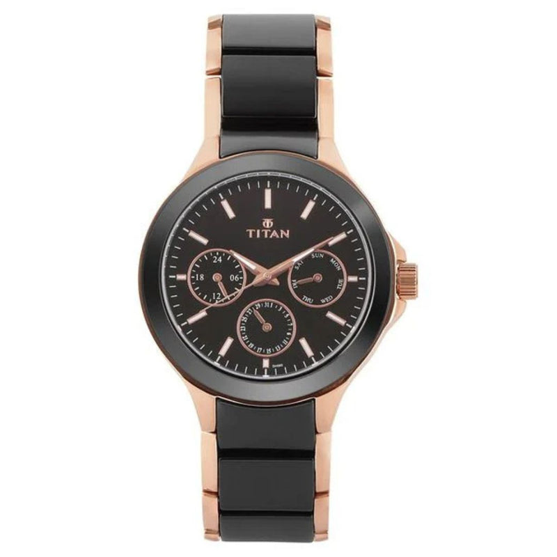 Titan Quartz 90089KD02 Mens Watch