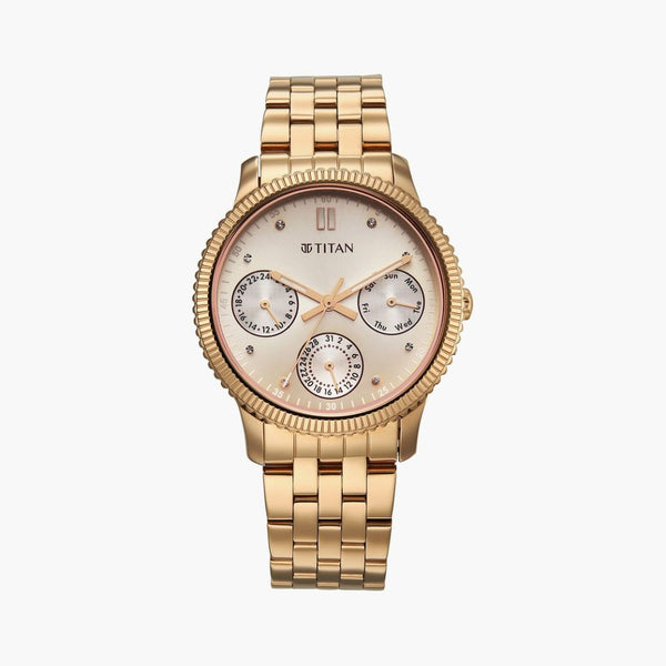 Titan Beige 2765WM02 Watch