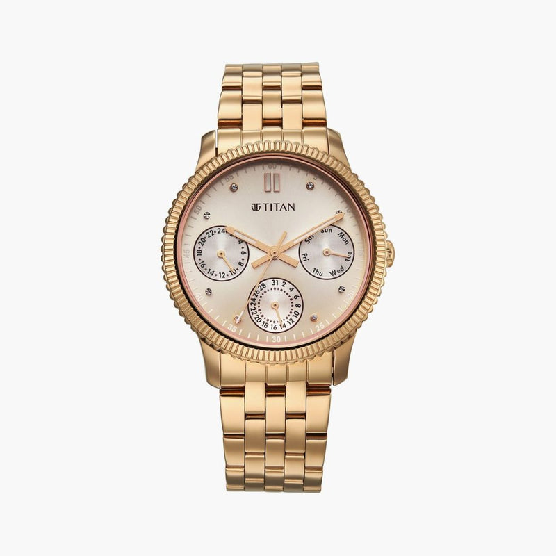 Titan Beige 2765WM02 Watch