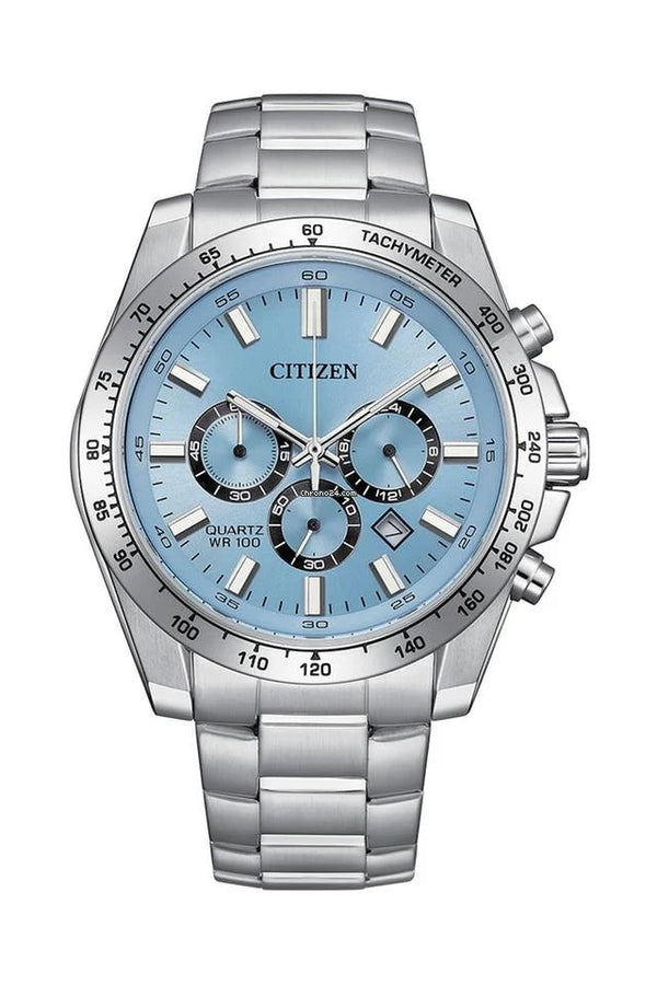 Mens 46.4 mm Quartz Chronograph, Citizen Model AN8230-59L