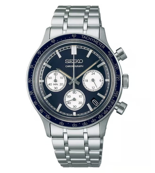 Seiko Sport Quartz Chronograph Watch For Men SSB477P1