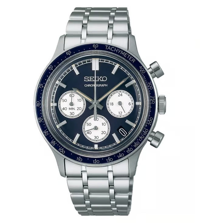 Seiko Sport Quartz Chronograph Watch For Men SSB477P1