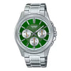 Casio Enticer Analog Green Dial Men’s Watch – MTP-1375D-3AVDF (A2230)