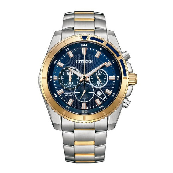 Citizen-AN8206-53L Blue Dial Watch