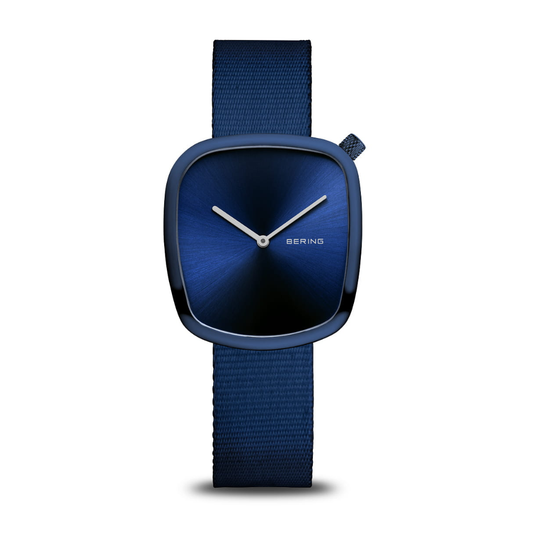 BERING Pebble Blue Womens Watch 18034-397