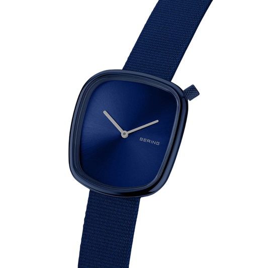 BERING Pebble Blue Womens Watch 18034-397