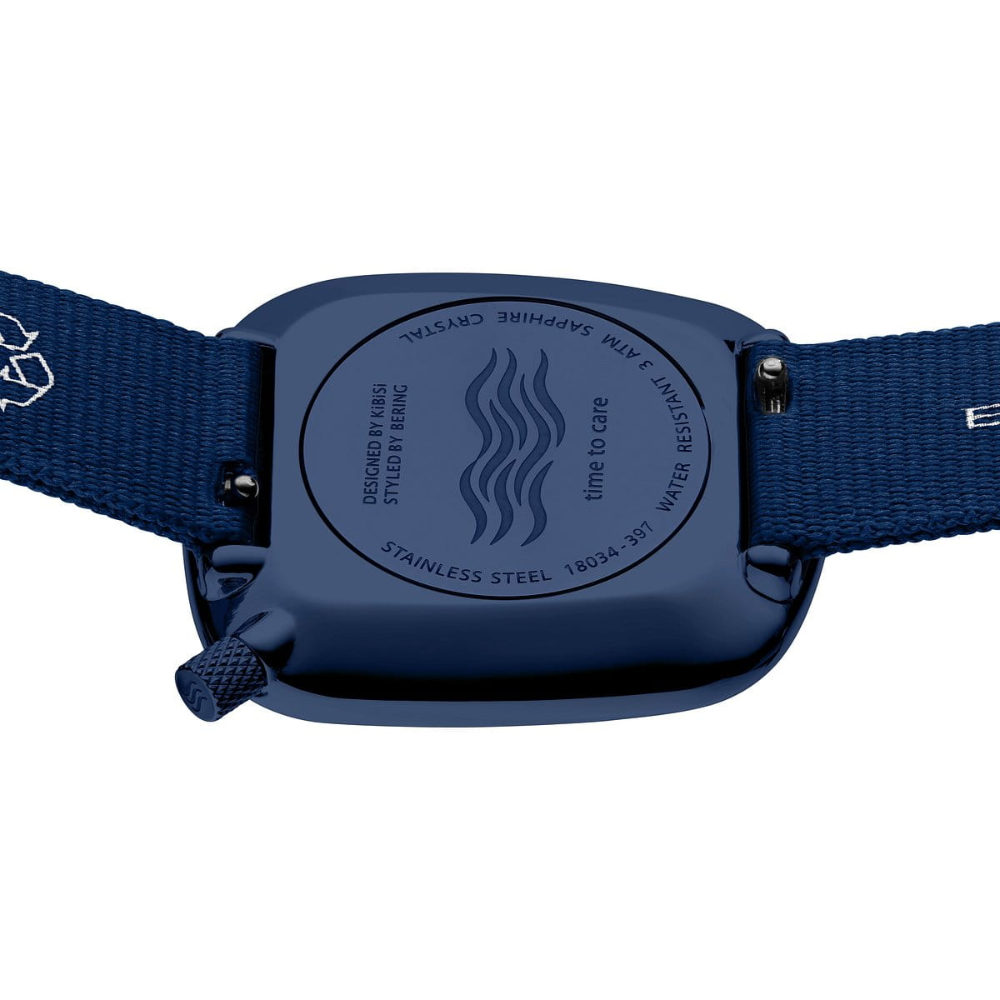 BERING Pebble Blue Womens Watch 18034-397