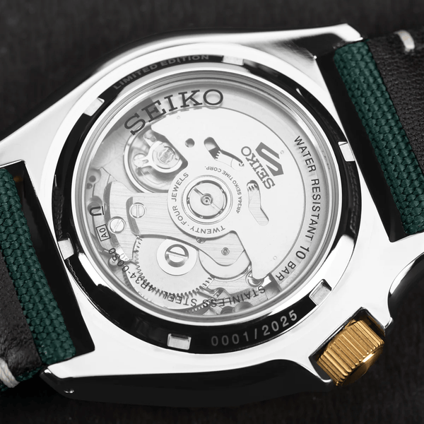 India Limited Edition Seiko 5 Sports Forest Green Sunrise (SSK050K1)
