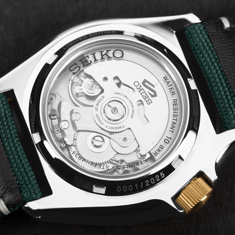 India Limited Edition Seiko 5 Sports Forest Green Sunrise (SSK050K1)