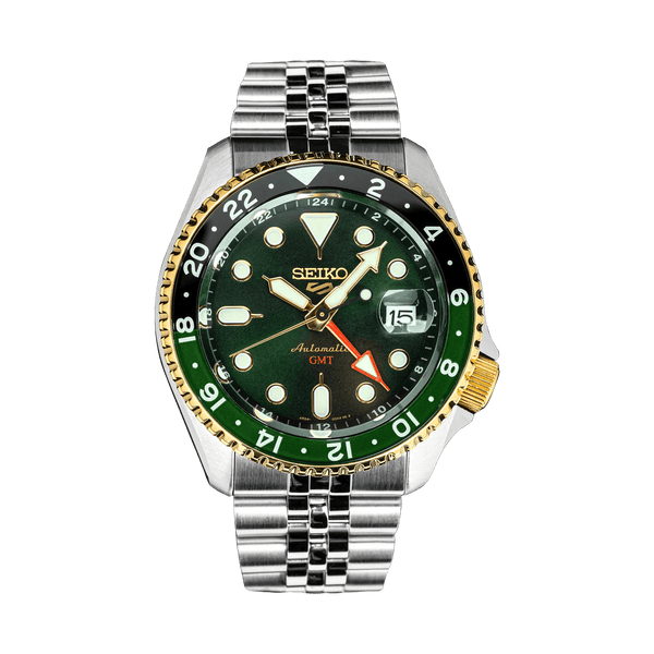 India Limited Edition Seiko 5 Sports Forest Green Sunrise (SSK050K1)