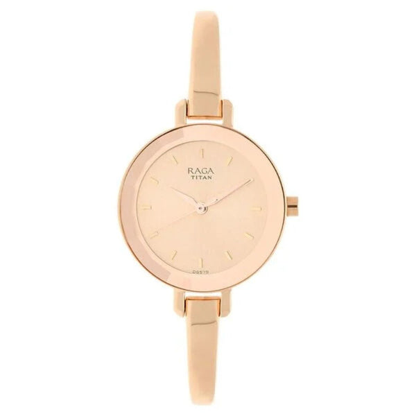 Rose Gold 2775WM01 Titan Watch