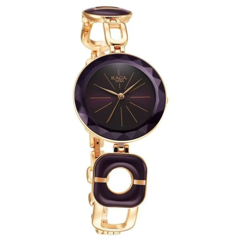 Purple NT95198WM01 Dial Raga Watch
